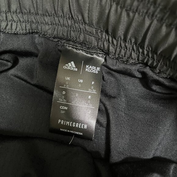 Adidas x Karlie Kloss Athletic Mid Rise Loose Running Shorts Black NWT Size S - Picture 6 of 9